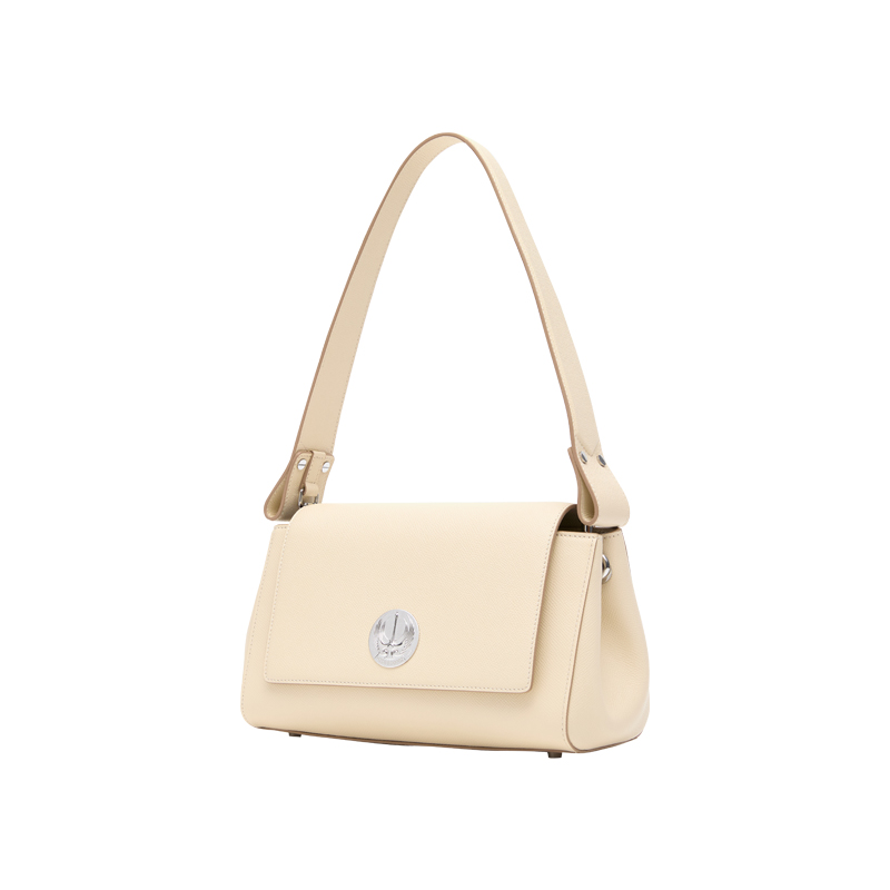 银月方盒米白色